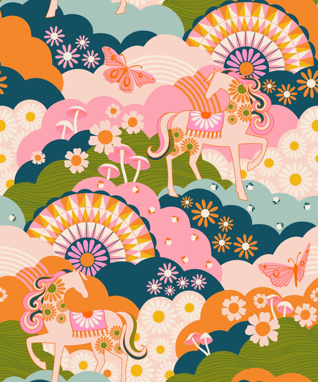 Patchwork Baumwolle - Ruby Star Society - Melody Miller - Carousel - Light Galaxy